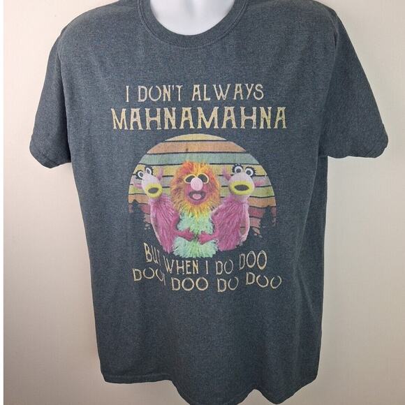 Muppets Mahna Mahna Do Doo Doot Doo Do Doo T-Shirt Men's Size Large - Picture 1 of 4